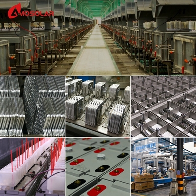 Batteria gel sigillata 2v 12v 200ah 100ah 150ah per sistema di accumulo di energia solare a ciclo profondo