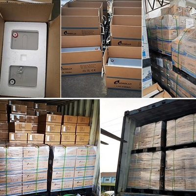 Batteria gel sigillata 2v 12v 200ah 100ah 150ah per sistema di accumulo di energia solare a ciclo profondo