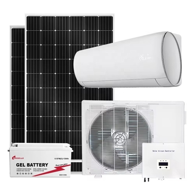 DC AC DUAL POWER 9000 BTU Amosolar Residential Climatizzatore solare con pannello solare