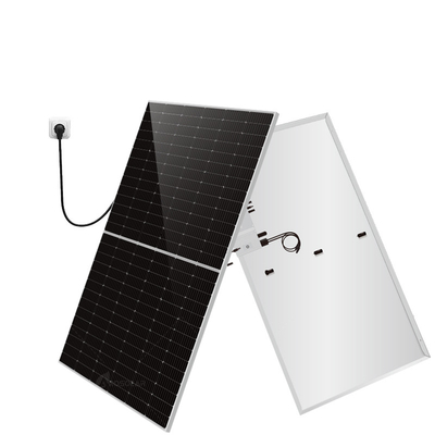 Sistema di supporto a pannelli solari MPPT per balcone Amosolar On Grid Hybrid 800w 1000w 1200w
