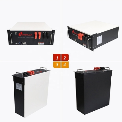48V/51.2V Batterie amosolari agli ioni di litio per l'immagazzinamento solare 100ah 200ah 10kwh 20kwh