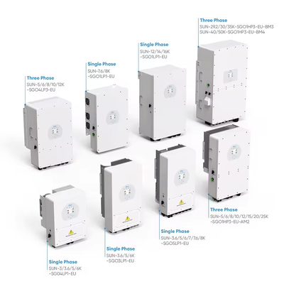 360V Voltaggio di ingresso Deye SUN-12K-SG04LP3-EU Invertitore essenziale per il sistema solare ibrido