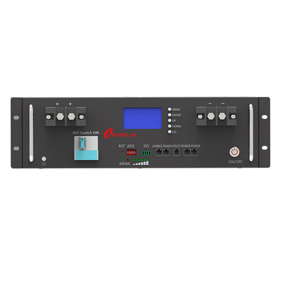 100Ah 200Ah batterie agli ioni di litio Lifepo4 per Amosolar Rackmount batterie solari 48V