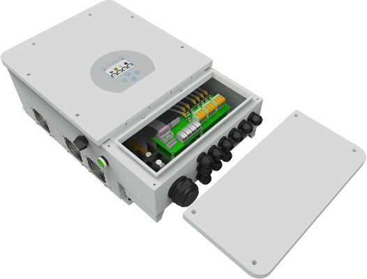 Deye 12kw 16kw sistema di accumulo solare ibrido monofase con batteria al litio a bassa tensione