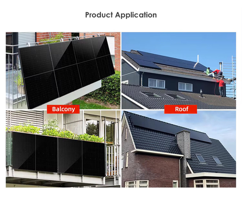 600w 800w Monocristallino di silicio Sistema di alimentazione solare ibrido Kit per balcone da Amosolar