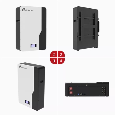 Batteria Amosolar 48V 100Ah LifePO4 Hv Batteria agli ioni di litio con ciclo di vita lungo