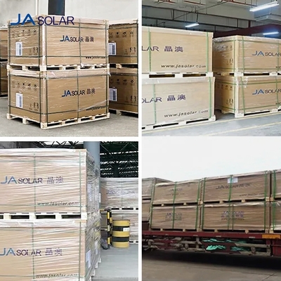 166mmx166mm 144cellule JAM72S20 400w 420w 450w 500w 550w 600w 670w Nero N Tipo 0BB Pannelli solari per la casa
