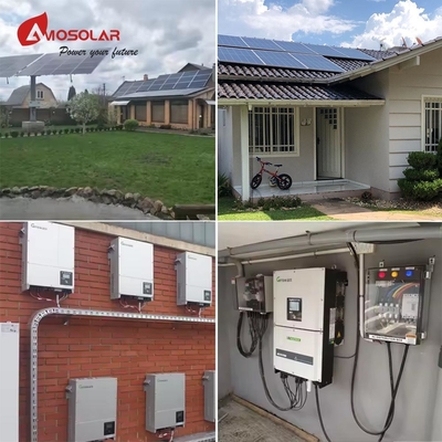 5KW 8KW 10KW Sistema di energia solare Costo per la casa fuori dalla rete Full Set PWM Controller Tipo