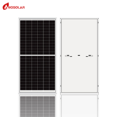 Modulo fotovoltaico Amosolar Ac Solar Panel Solar 100V Half Cell Mono Solar Panel Modulo con USB