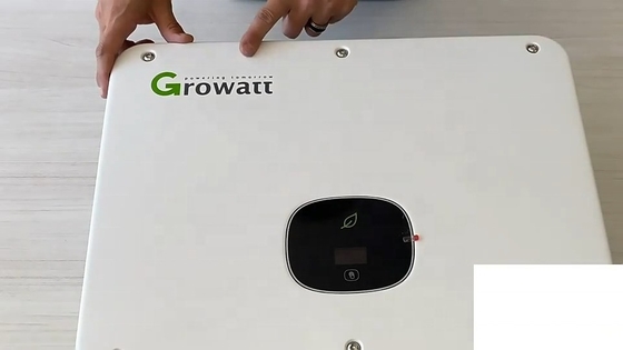 10 kW Growatt Inverter per la progettazione del progetto di pre-vendita Montaggio a terra e uscita 230V 380V