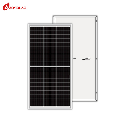 Cella solare mono IP68 Classificata Casella di giunzione 575w 605w Watt Modulo fotovoltaico Mezzo pannello solare