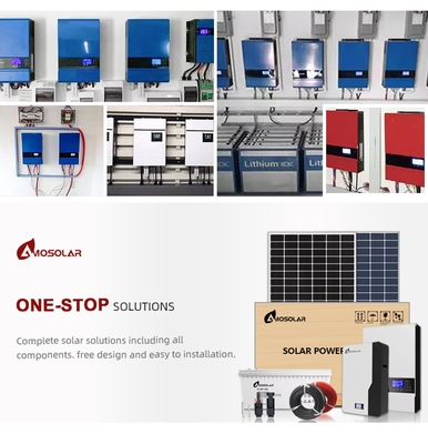 Amsolar 3KW 5KW 8KW 10KW inverter solare fuori rete con gamma di tensione MPPT di 60-115Vdc