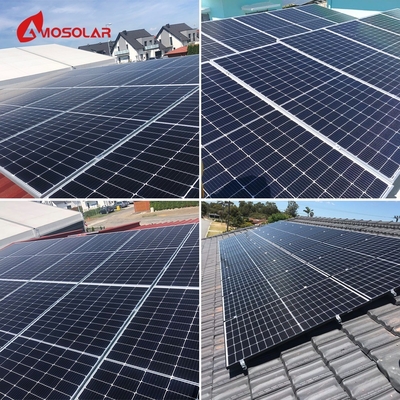 Sistema di energia solare ibrida da 5 kW per la casa Amosolar Frequenza di uscita 50/60HZ