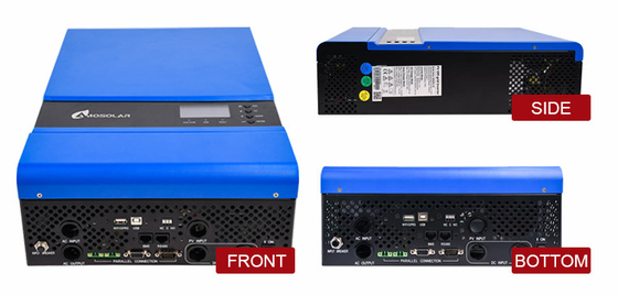 Amsolar Off Grid System 3KW 5KW 8KW 10KW Invertitore solare ad alta frequenza off-grid con 1