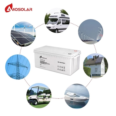 12V 100Ah 200AH GEL Batteria al piombo acido per pannelli solari