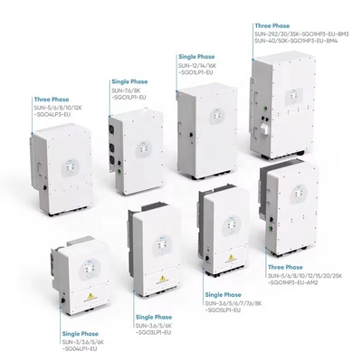 Sun-6k-sg05lp1-eu e Sun-12k-sg04lp3-eu Invertitore ibrido a potenza solare adatto per la casa