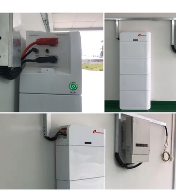 Tasso di scarica 80% Batterie di accumulo di energia 10kwh 15kwh 20kwh Lifepo4 ricaricabili