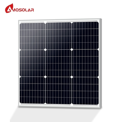 Panel solare monocristallino di piccole dimensioni 20W 30W 40W 50W 55W 60W con casella di giunzione IP67