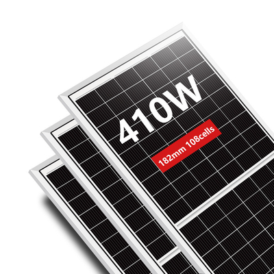 Amosolar 410W Half Cell Monocristalline Solar Panel con box di giunzione IP68