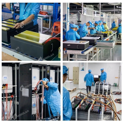 10kwh 15kwh 20kwh Batterie ricaricabili ad alta tensione LFP Litio Ferro Fosfato
