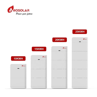 Amosolar LFP Batteria solare al litio ad alta tensione IP65 per sistema di accumulo di energia solare domestico ESS