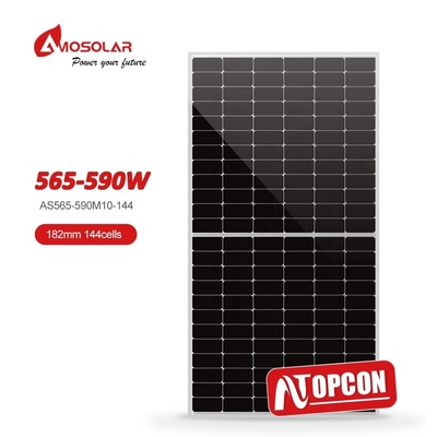 550W 560W 575W 580W 600W 620W pannelli solari di tipo N con telaio in lega di alluminio anodizzato