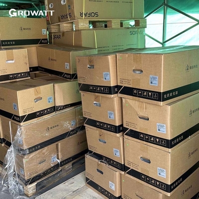 Pannelli solari Growatt e inverter solare ibrido da 800w 2400w 3000w per il sistema solare su rete