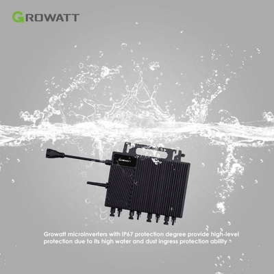 Pannelli solari Growatt e inverter solare ibrido da 800w 2400w 3000w per il sistema solare su rete