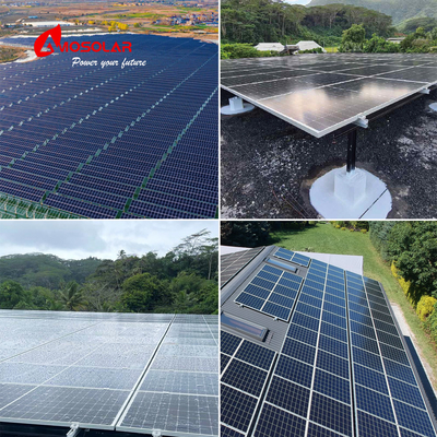 Modulo solare fotovoltaico mono di 182 mm a mezza cella di tipo N 570W 580W 590W con casella di giunzione IP68