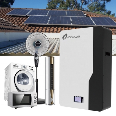 Amosolar 12V 48V 100Ah 200Ah 5kWh 10kWh 20kWh Lifepo4 Batteria per lo stoccaggio dell'energia solare