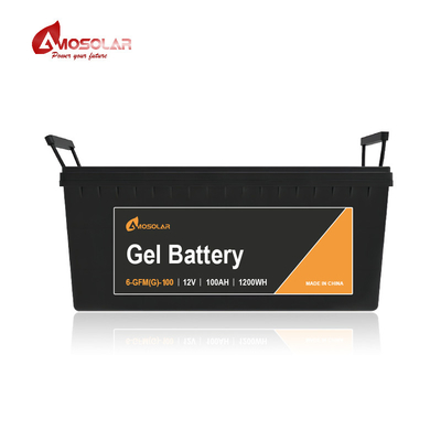 Tipo di batteria piombo-acido 12V/24V/36V/48V Amosolar Gel tipo batteria per il sistema di stoccaggio solare