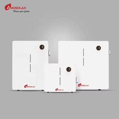 Batterie ad ioni di litio solari ad alta capacità 48V LiFePO4 per il sistema solare 5KWH 10KWH 15KWH