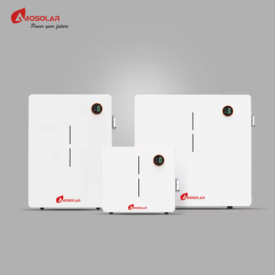 Home Batteria al litio Montaggio a parete 5wkh 10kwh 15kwh con BMS integrato e display LCD