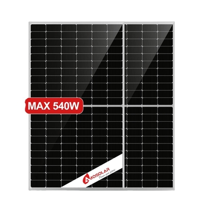 Moduli fotovoltaici solari monocristallini di tipo N da 182 mm x 182 mm per la produzione di energia elettrica domestica