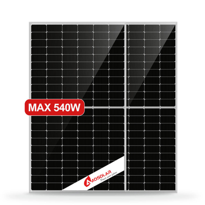 Moduli fotovoltaici solari mono di 182 mm per l'elettricità domestica 132 6*22 Celle Sistema di energia solare