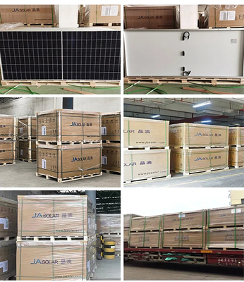 Moduli fotovoltaici JA 435W 445W 455W 450W 460W pannelli solari monocristallini per uso residenziale