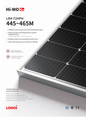 Classificato IP68 Box di giunzione Longi Trina JA Jinko 600W 550W 450W 660W 700W pannello solare con 25