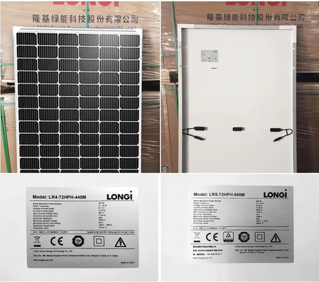Longi HiMO 7 pannello solare a doppio vetro 610w 620w 585W 595W 605W per sistema di energia solare