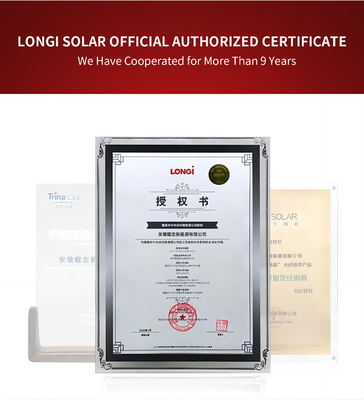 Longi HiMO 7 pannello solare a doppio vetro 610w 620w 585W 595W 605W per sistema di energia solare