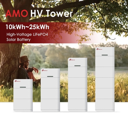 Amosolar Household High Voltage Lithium Battery Pack con potenza di uscita da 10-20 kWh