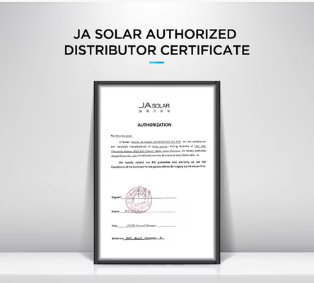 Canadese JA Solar 550ww Mezzo cellulare mono moduli 560w 570w 580w 590w Potenza di uscita superiore