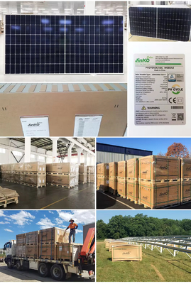 pannelli fotovoltaici bifaciali in vetro per abitazioni 550W 560W 570W 660W 700W celle di tipo N UE 450W
