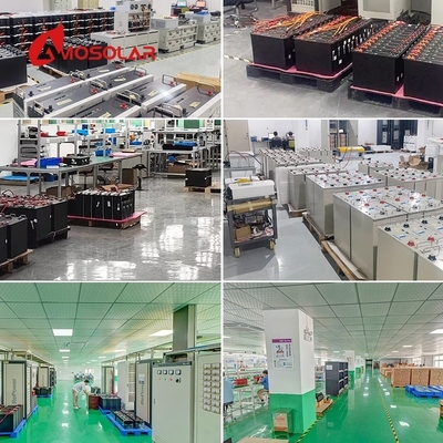 LiFePO4 48V 51.2V Batteria agli ioni di litio 100Ah 200AH LFP a ciclo profondo con componenti