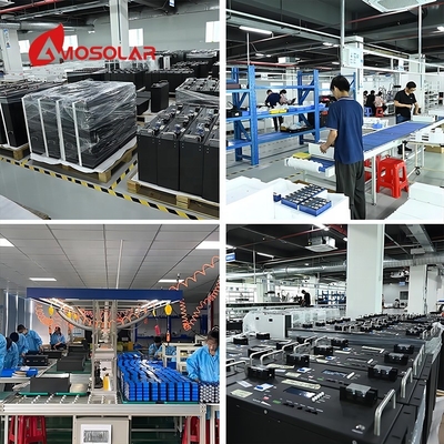 LiFePO4 48V 51.2V Batteria agli ioni di litio 100Ah 200AH LFP a ciclo profondo con componenti