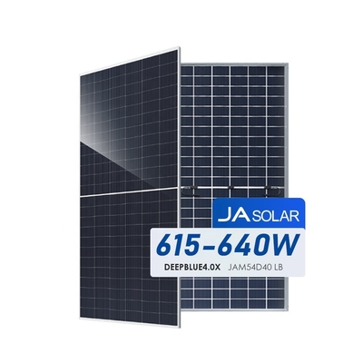 CE TUV IEC Certificato Full Black Bifacial 620W N-Type Monocristalline JA Solar Panel
