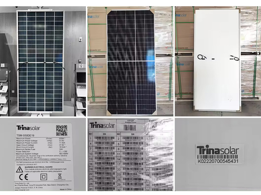 Trina 550w 500w 425w 600w 700w 670w 1000w pannelli solari con batteria e inverter TOPCON certificato