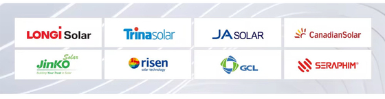 550w 700w 630w 610w 585w 620w 580w pannello solare bifacciale a beneficio dell'industria commerciale