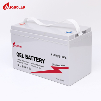 Batteria solare Amosolar 12V Gel 100Ah 150Ah 200Ah 250Ah per la conservazione a temperatura ambiente