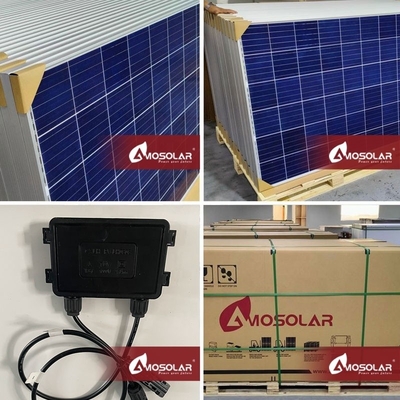 4mm2 Cavo IEC Dimensione 330w 340w 350w 400w Pannello solare fotovoltaico per sistema elettrico domestico