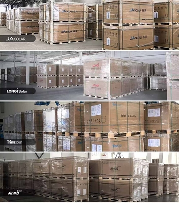 CE TUV IEC Certificato 455w Half Cell Monocristalline Silicon Solar Panel per modulo Pv